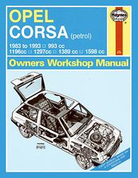 opel corsa drivers manual
